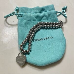 Silver Tiffany Bead Bracelet